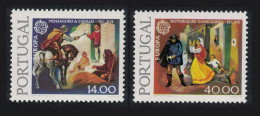 Portugal Europa CEPT 2v 1979 MNH SG#1751-1752 MI#1441-1442x - Unused Stamps