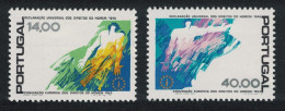Portugal 30th Anniversary Of Declaration Of Human Rights 2v 1978 MNH SG#1733-1734 - Unused Stamps