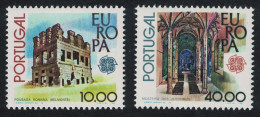 Portugal Europa CEPT Monuments 2v 1978 MNH SG#1714-1715 MI#1403-04 - Neufs