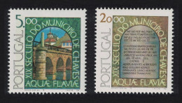Portugal 19th Century Of Chaves Aquae Flaviae City 2v 1978 MNH SG#1717-1718 - Neufs