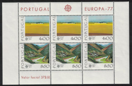 Portugal Landscapes Europa CEPT MS 1977 MNH SG#MS1655 - Unused Stamps