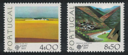 Portugal Landscapes Europa CEPT 2v 1977 MNH SG#1653-1654 - Nuovi