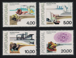 Portugal Natural Resources The Subsoil 4v 1977 MNH SG#1665-1668 - Ongebruikt