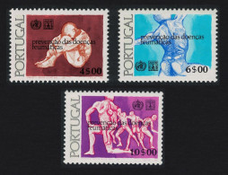 Portugal International Rheumatism Year 3v 1977 MNH SG#1650-1652 - Unused Stamps