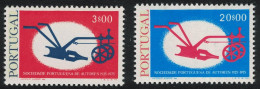 Portugal National Writers Society 2v 1976 MNH SG#1595-1596 - Ongebruikt