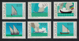 Portugal Coastal Fishing Boats 6v 1977 MNH SG#1673-1678 - Unused Stamps