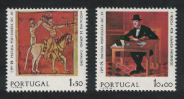 Portugal Paintings Europa 2v 1975 MNH SG#1570-1571 - Unused Stamps