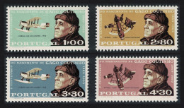 Portugal Birth Centenary Of Gago Coutinho Aviator 4v 1969 MNH SG#1370-1373 - Ongebruikt