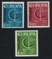 Portugal Europa CEPT 3v 1966 MNH SG#1298-1300 - Unused Stamps
