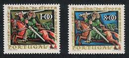 Portugal 800th Anniversary Of Reconquest Of Evora 2v 1966 MNH SG#1292-1293 - Unused Stamps