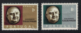 Portugal Calouste Gulbenkian Oil Industry Pioneer 2v 1965 MNH SG#1271-1272 - Ungebraucht