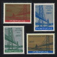Portugal Inauguration Of Salazar Bridge Lisbon 4v 1966 MNH SG#1294-1297 - Unused Stamps