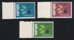 Portugal Europa CEPT 3v Margins 1965 MNH SG#1276-1278 - Neufs