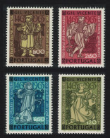 Portugal 500th Birth Anniversary Of Gil Vicente Poet And Dramatist 4v 1965 MNH SG#1282-1285 - Unused Stamps