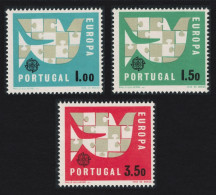 Portugal Europa CEPT 3v 1963 MNH SG#1234-1236 - Unused Stamps
