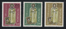 Portugal Stamp Day Saint Zenon The Courier 3v 1962 MNH SG#1216-1218 - Nuovi