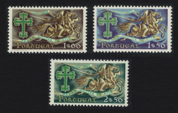 Portugal 800th Anniversary Of Military Order Of Avis 3v 1963 MNH SG#1231-1233 - Unused Stamps