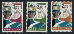 Portugal National Republican Guard 3v 1962 MNH SG#1198-1200 - Unused Stamps