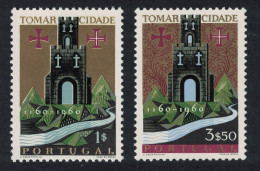 Portugal 800th Anniversary Of Tomar 2v 1961 MNH SG#1196-1197 - Ongebruikt