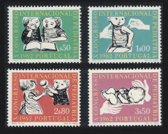 Portugal 10th International Paediatrics Congress Lisbon 4v 1962 MNH SG#1209-1212 - Unused Stamps