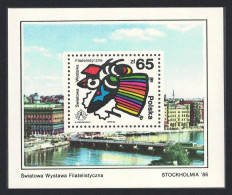 Poland 'Stockholmia '86' Stamp Exhibition MS 1986 MNH SG#MS3061 - Unused Stamps