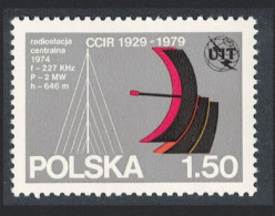 Poland International Radio Communication Advisory Committee 1979 MNH SG#2634 - Neufs