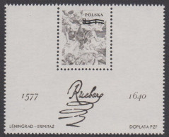 Poland Rubens MS Blackprint RARE 1977 MNH SG#MS2488 Sc#B134 - Ongebruikt