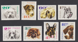 Poland Dogs 8v 1969 MNH SG#1878-1885 - Ongebruikt