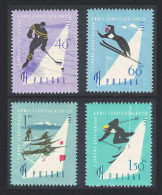 Poland 1st Winter Military Spartakiad 4v 1961 MNH SG#1216-1219 Sc#969-972 - Ongebruikt