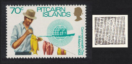 Pitcairn Fisherman Watermark Variety RAR 1983 MNH SG#236w - Pitcairn Islands