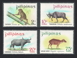 Philippines Wild Animals 4v 1969 MNH SG#1088-1091 - Philippines