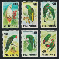 Philippines Parrots Cockatoo 6v 1984 MNH SG#1793-1798 MI#1556-1561 - Philippines