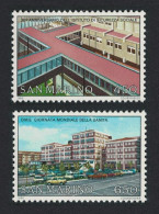 San Marino World Health Day 2v 1986 MNH SG#1264-1265 - Ungebraucht