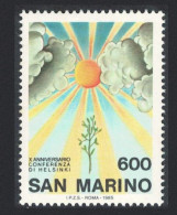 San Marino European Security And Co-operation 1985 MNH SG#1253 - Unused Stamps