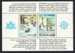 San Marino Europa Children's Games MS 1989 MNH SG#MS1339 MI#Block 12 - Unused Stamps