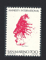 San Marino 15th International Congress Of Amnesty International Rimini 1982 MNH SG#1202 - Ongebruikt