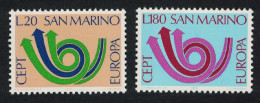 San Marino Europa 2v 1973 MNH SG#964-965 - Nuovi
