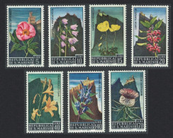San Marino Flowers 7v 1967 MNH SG#815-821 Sc#654-660 - Ongebruikt