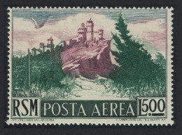 San Marino View From St Mustiola 500L 1950 MNH SG#415 MI#450 - Unused Stamps