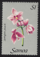 Samoa Orchid 'pathoglottis Plicatal' $1 1985 MNH SG#691 - Samoa