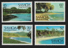 Samoa Coastal Scenes 4v 1987 MNH SG#754-757 Sc#697-700 - Samoa (Staat)