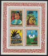 Samoa Christmas Paintings MS 1980 MNH SG#MS583 - Samoa