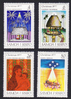 Samoa Christmas Paintings 4v 1977 MNH SG#496-499 Sc#462-465 - Samoa