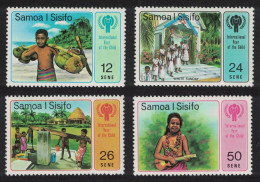 Samoa Music Year Of The Child 4v 1979 MNH SG#536-539 Sc#499-502 - Samoa