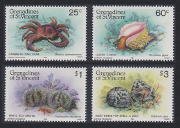 St. Vincent Gren Caribbean Crabs 4v 1985 MNH SG#360-363 Sc#472-475 - St.Vincent & Grenadines