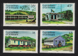 St. Vincent Gren Canouan Island 4v 1984 MNH SG#307-310 - St.Vincent Und Die Grenadinen