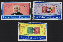 St. Vincent Gren Sir Rowland Hill 3v 1979 MNH SG#152-154 - St.Vincent Und Die Grenadinen