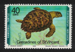 St. Vincent Gren Hawksbill Turtle 1978 MNH SG#136 - St.Vincent Und Die Grenadinen