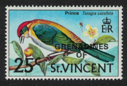 St. Vincent Gren Lesser Antillean Tanager 'Prince' Bird ERROR 1974 MNH SG#13var - St.Vincent & Grenadines