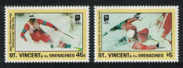 St. Vincent Winter Olympic Albertville Winners 1993 MNH SG#2280+2292 MI#2445-2446 - St.Vincent (1979-...)